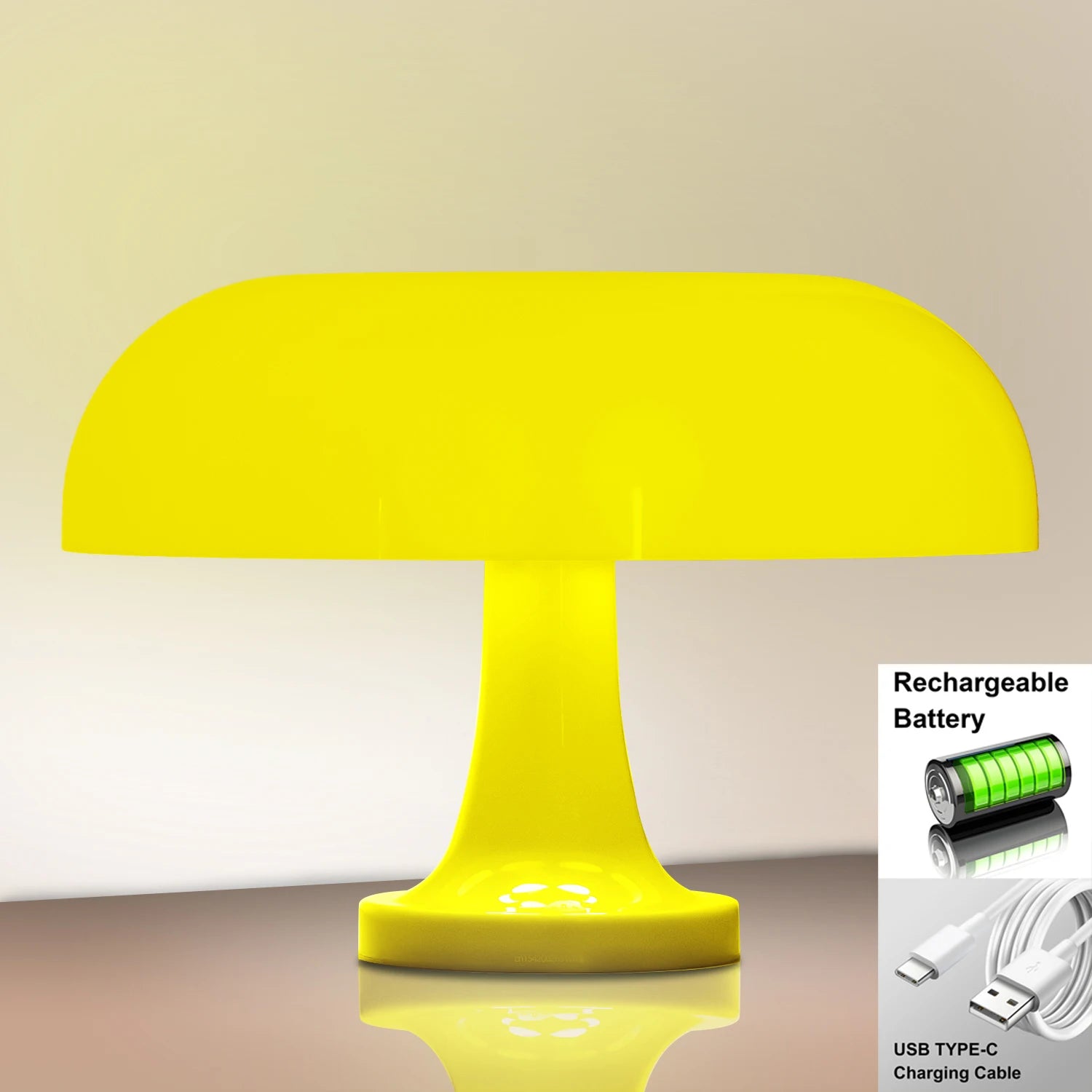 Minimalist Mushroom Table Lamp for Modern Bedrooms - Smarsty