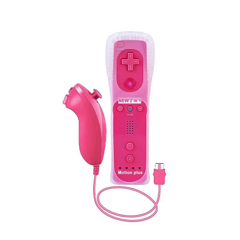 Nunchuck Controller Set with Motion Plus for Wii - Smarsty