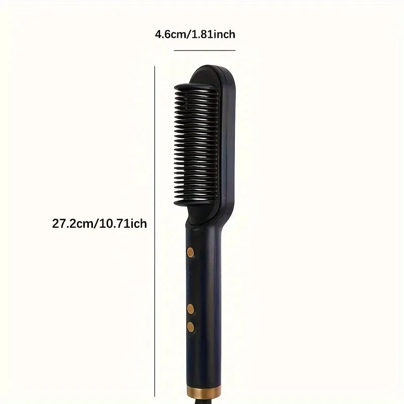 2-in-1 Electric Hair Straightener and Curler Tool - Smarsty