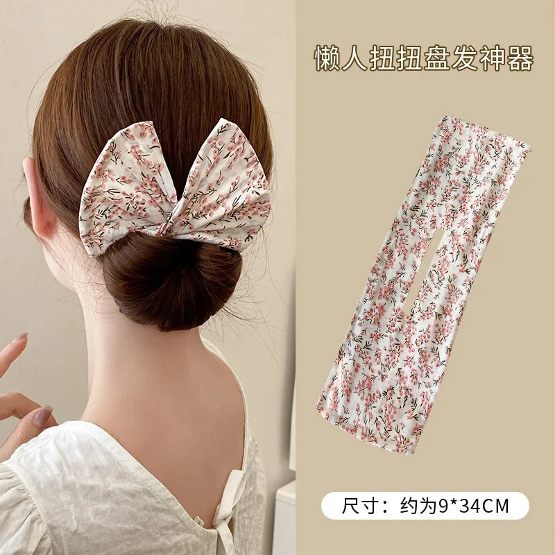 Women's Bow Hairpin for Fast Stylish Buns - Smarsty