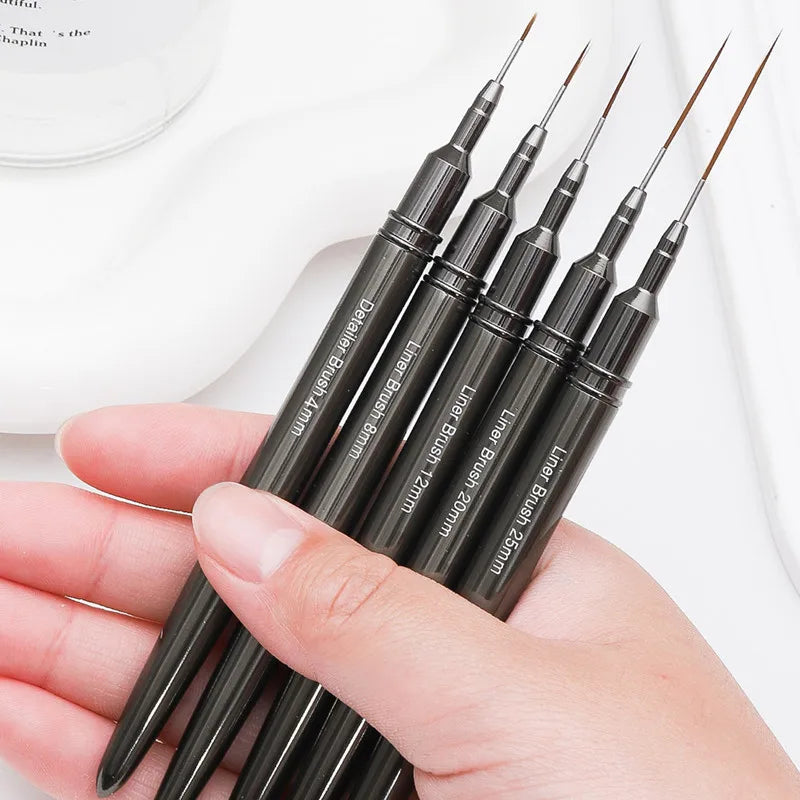 Professional Nail Art Brush Set for Detailed Designs - Smarsty