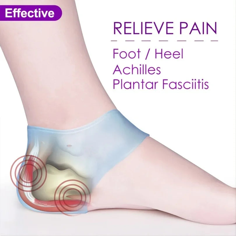 Heel Cushion Gel Protectors for Pain Relief and Comfort - Smarsty