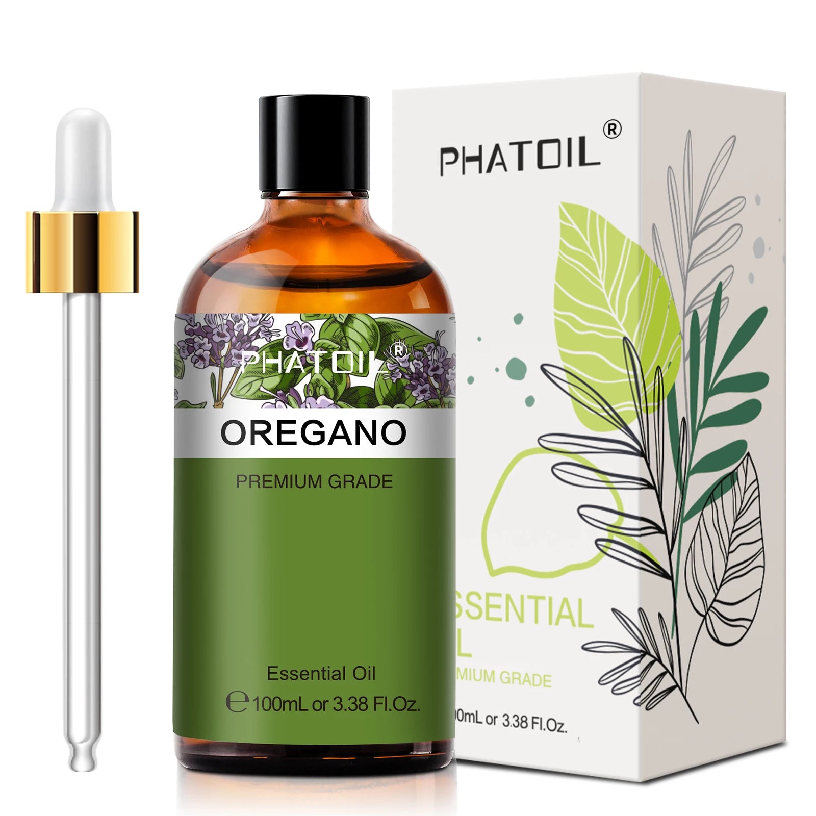 PHATOIL 100ml Essential Oil Set for Aromatherapy Diffusers - Smarsty