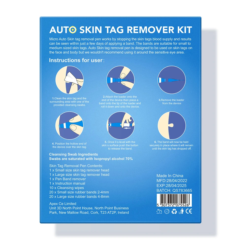 2 in 1 Skin Tag Remover Kit for Effective Face Care - Smarsty