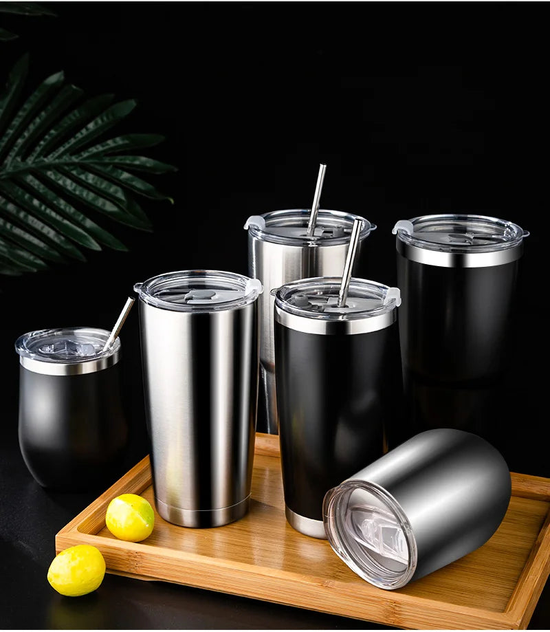 GIANXI Stainless Steel Travel Mug with Leak Proof Lid - Smarsty