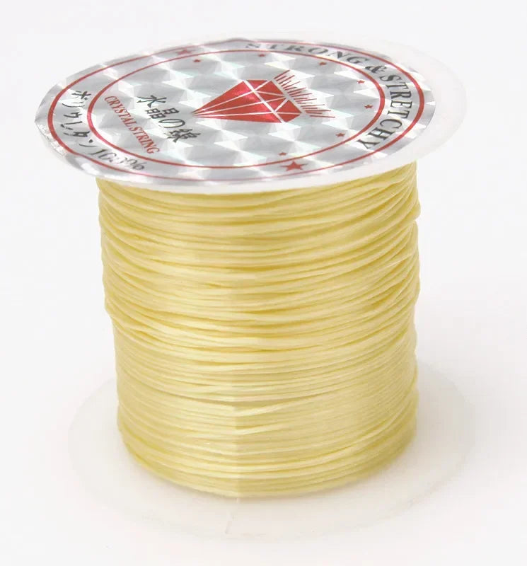Strong Elastic Beading Cord 1mm 10m Durable Stretch - Smarsty