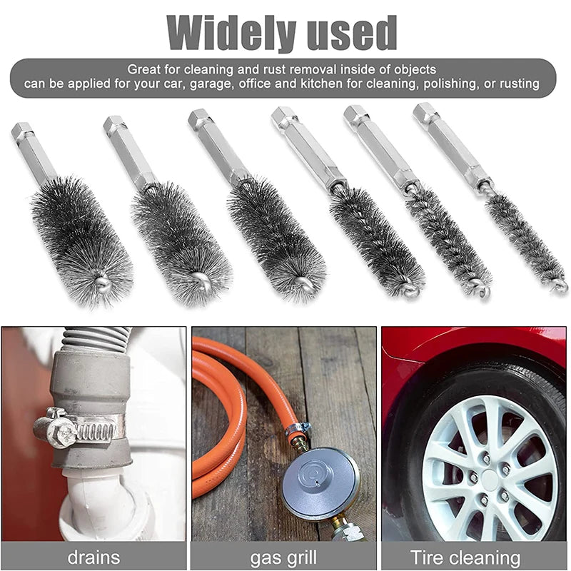 Stainless Steel Drilling Brushes for Effective Cleaning - Smarsty