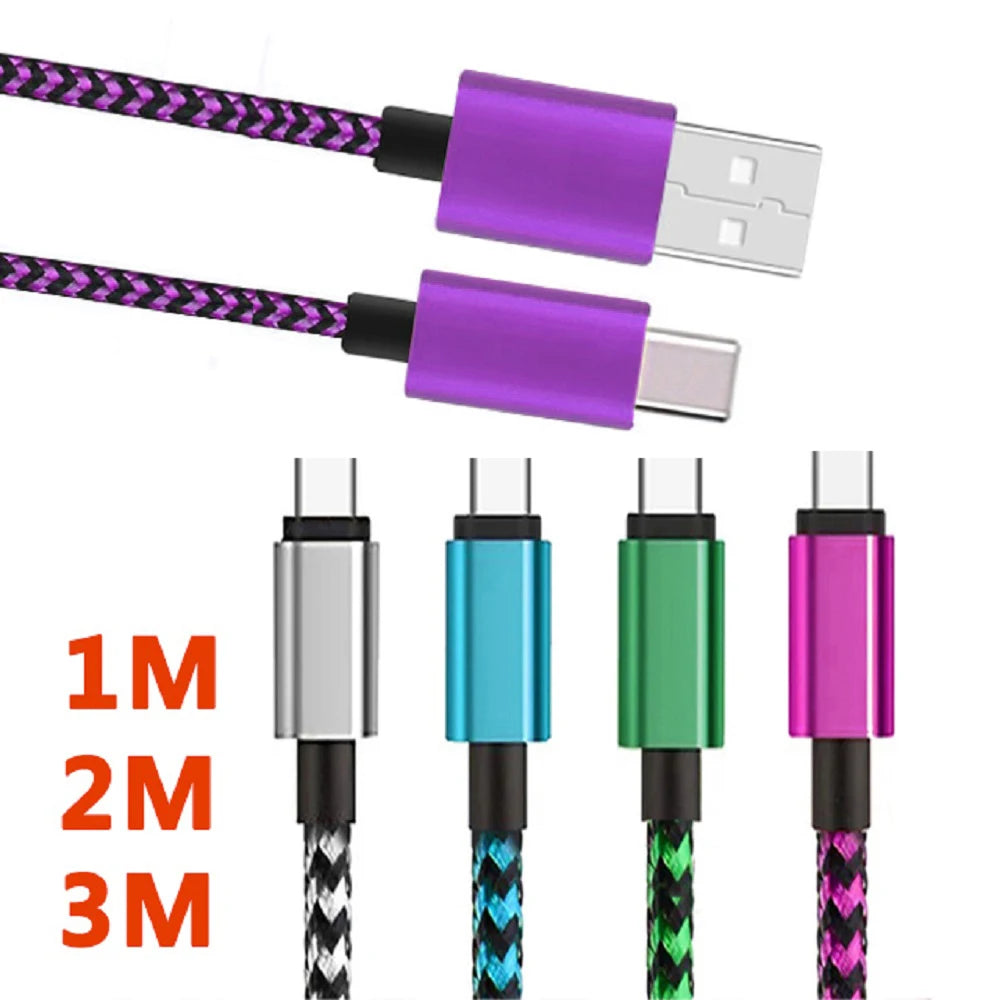 Nylon Braided USB Type C Cable For Fast Charging - Smarsty