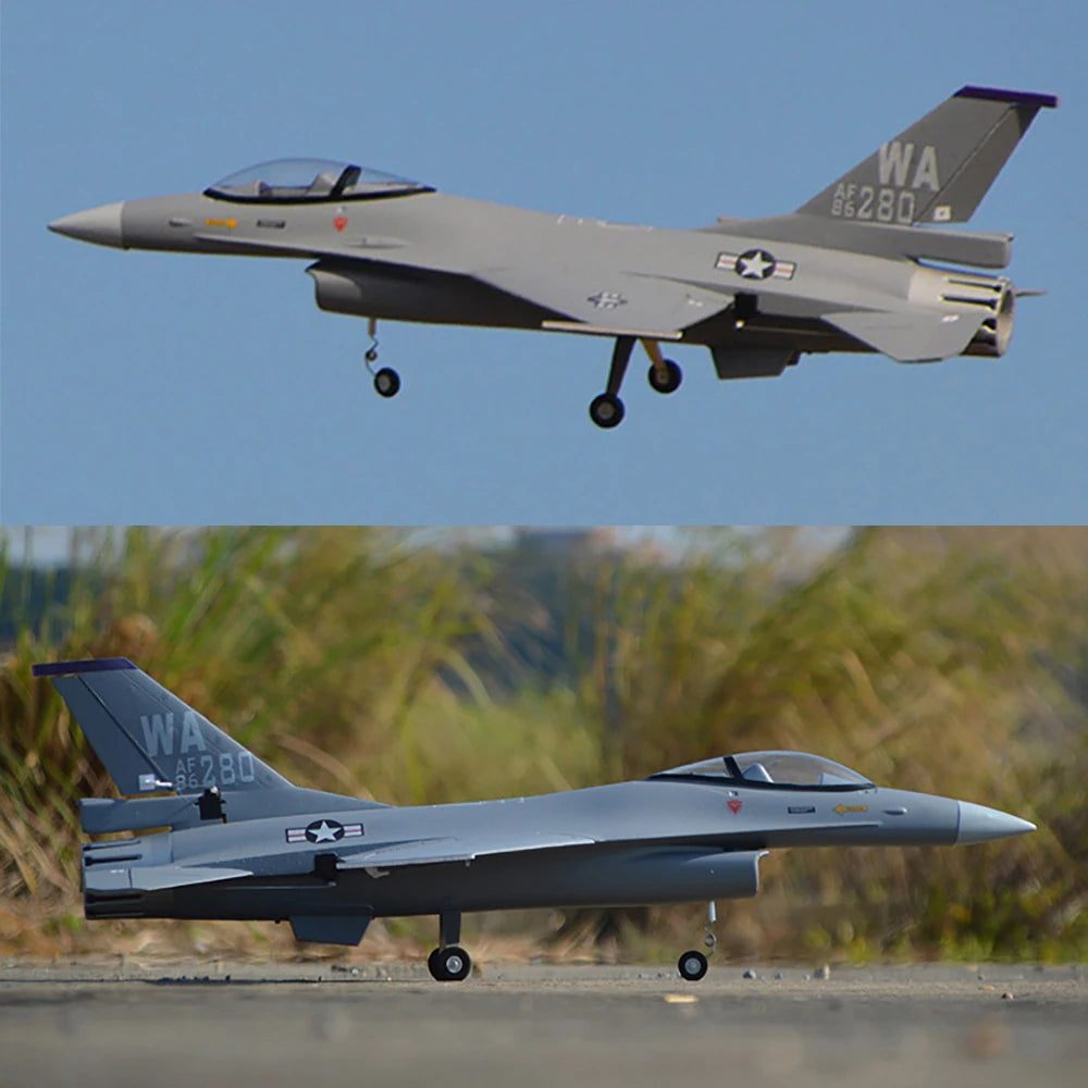 Hookll 710mm EDF Plane Jet F16 Fighting Falcon 70mm Ducted Aircraft RC Airplane KIT/PNP