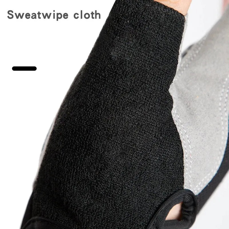 Half Finger Cycling Gloves Breathable Anti Slip for Men Women - Smarsty