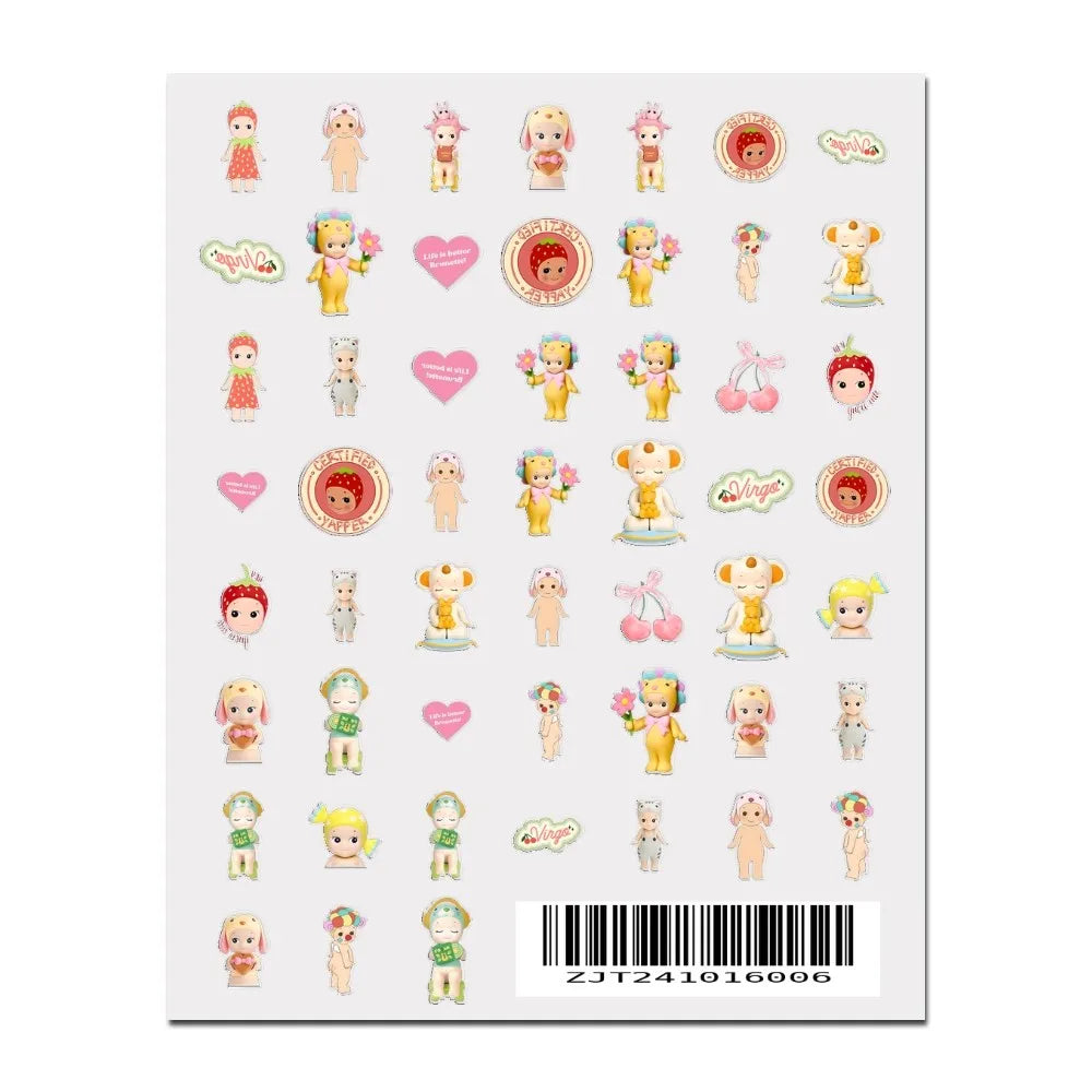3D Kawaii Cartoon Nail Art Stickers for Manicure - Smarsty