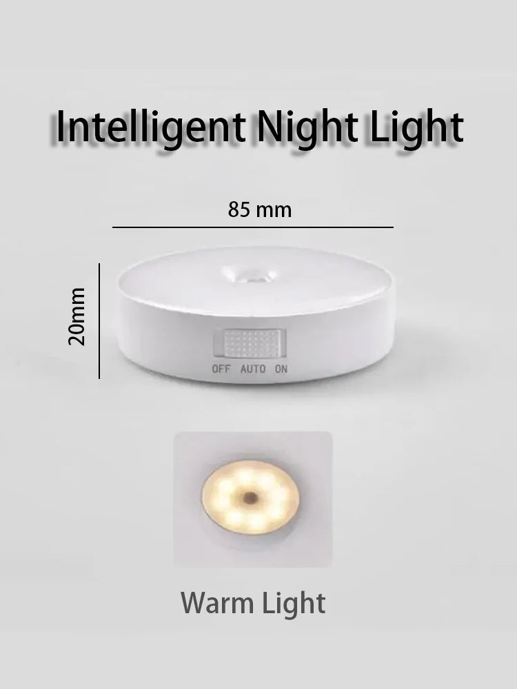 LED Smart Night Lamp with Human Body Sensor - Smarsty