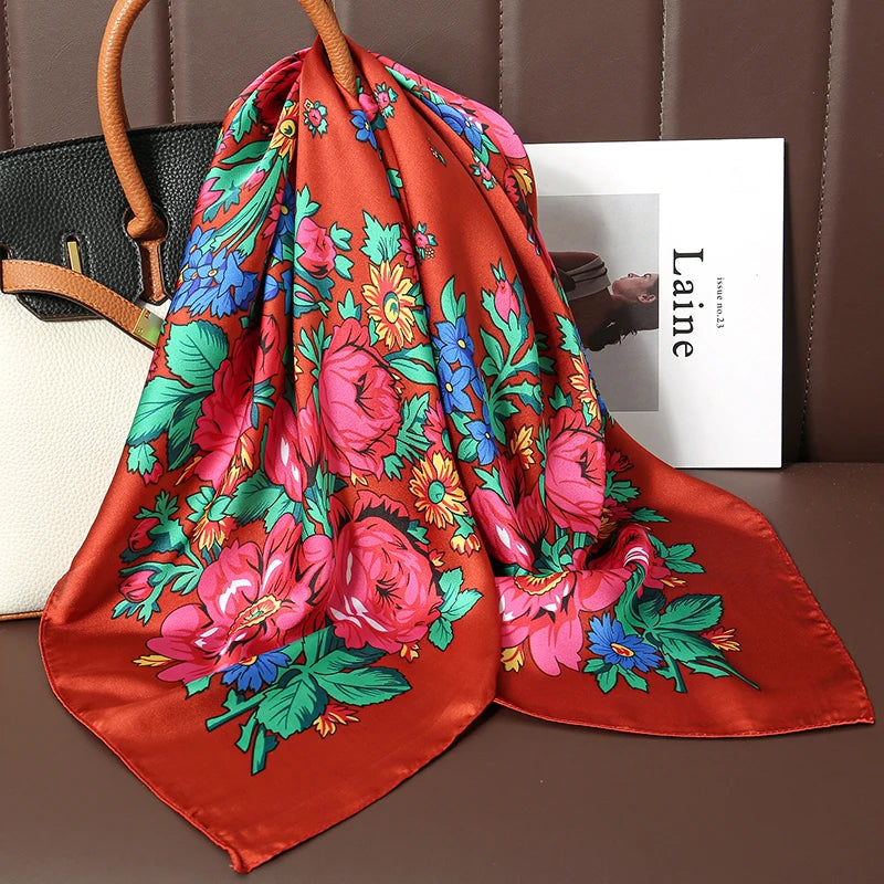 Luxury Silk Hijab Hair Bands With Sun Protection - Smarsty