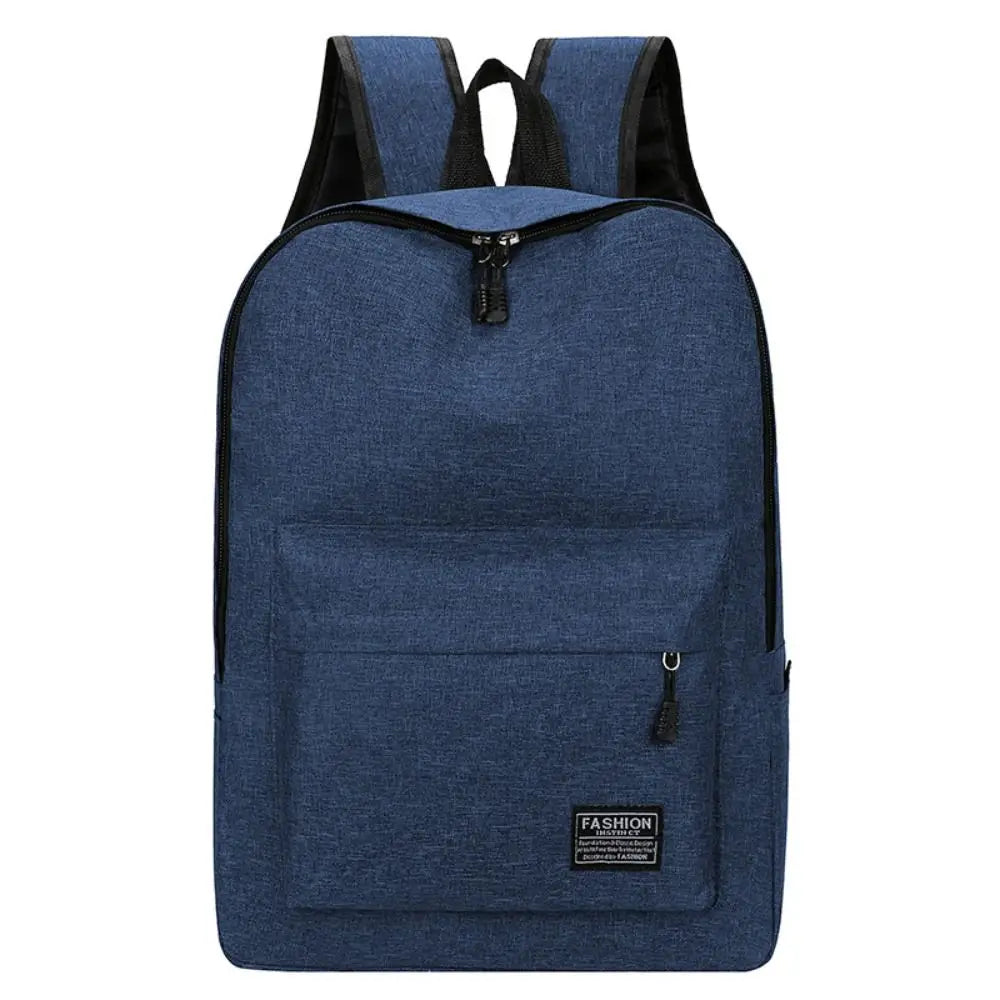 Trendy Men's Minimalist Backpack Versatile Backpack Large Capacity School Student Computer Travel Bag Washable Unisex Backpack - Smarsty