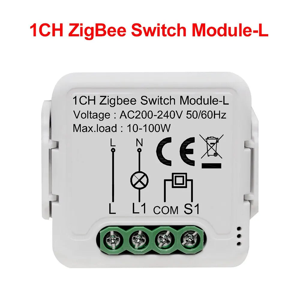 GIRIER Tuya ZigBee Smart Switch Module No Neutral Required - Smarsty