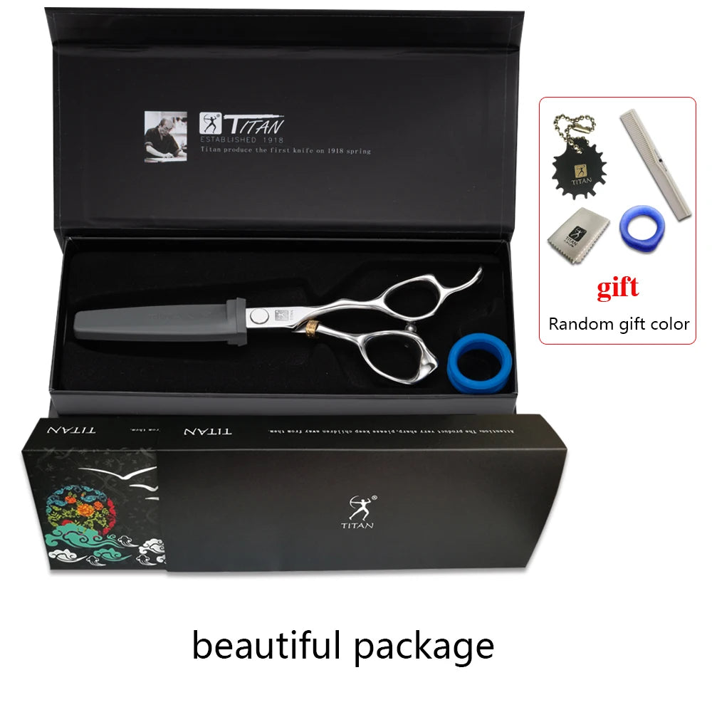 Titan 3D Professional Hair Cutting Scissors 6 Inch - Smarsty