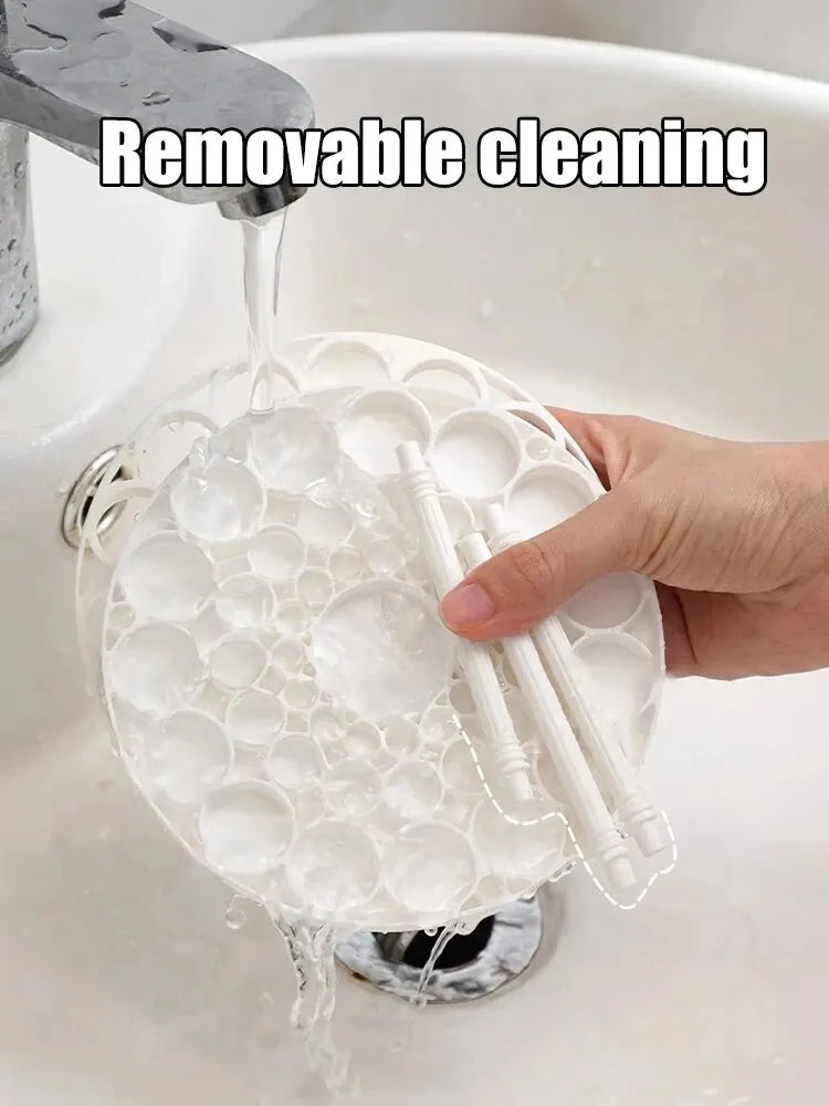 Makeup Brush Storage Rack with Compartment Design - Smarsty