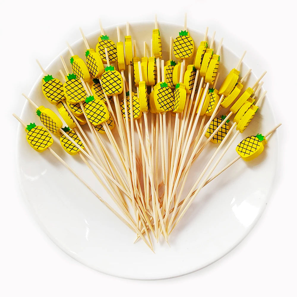 Bamboo Skewers 100Pcs for Parties and Events - Smarsty