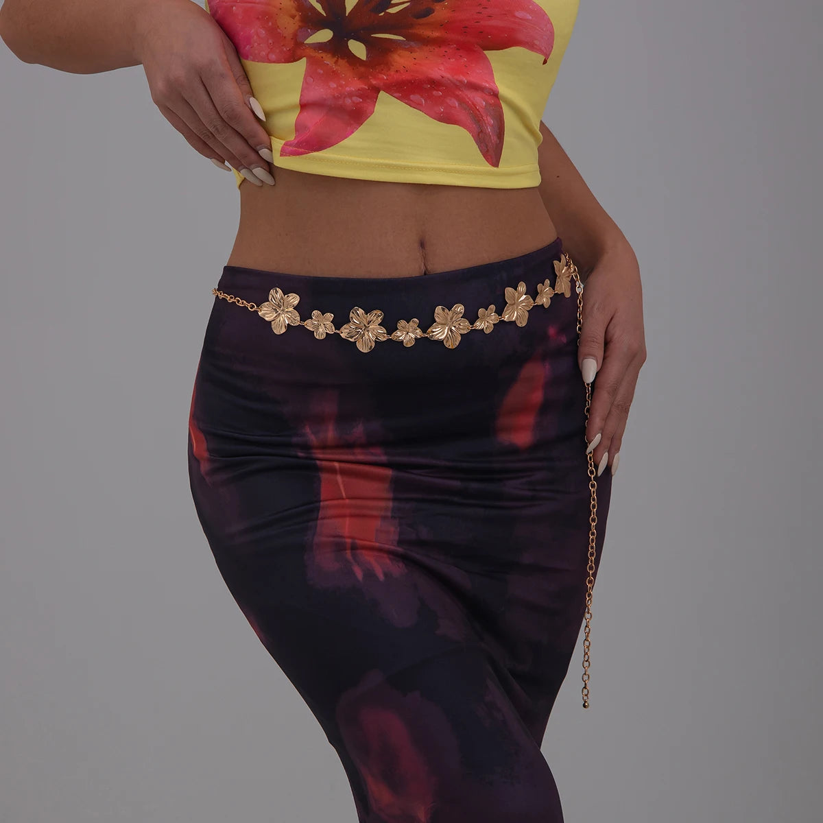 Ingemark Ocean Vacation Flower Waist Chain for Women - Smarsty