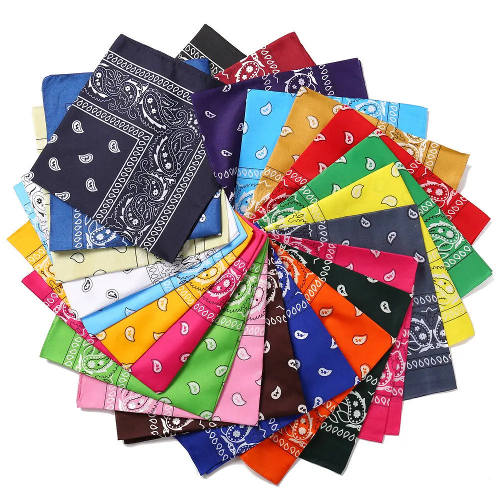 Stylish Bohemian Cotton Bandana Scarf For Women And Girls - Smarsty