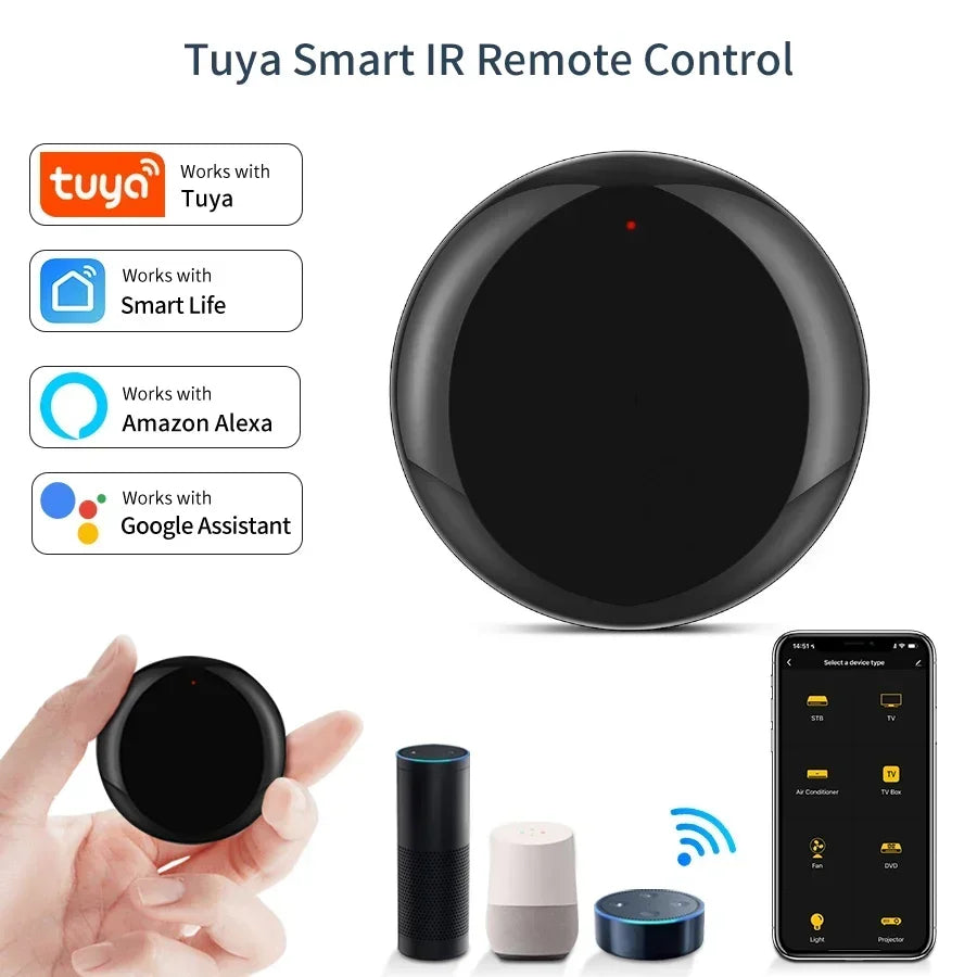 Tuya WiFi Smart Universal Remote Controller For Home - Smarsty