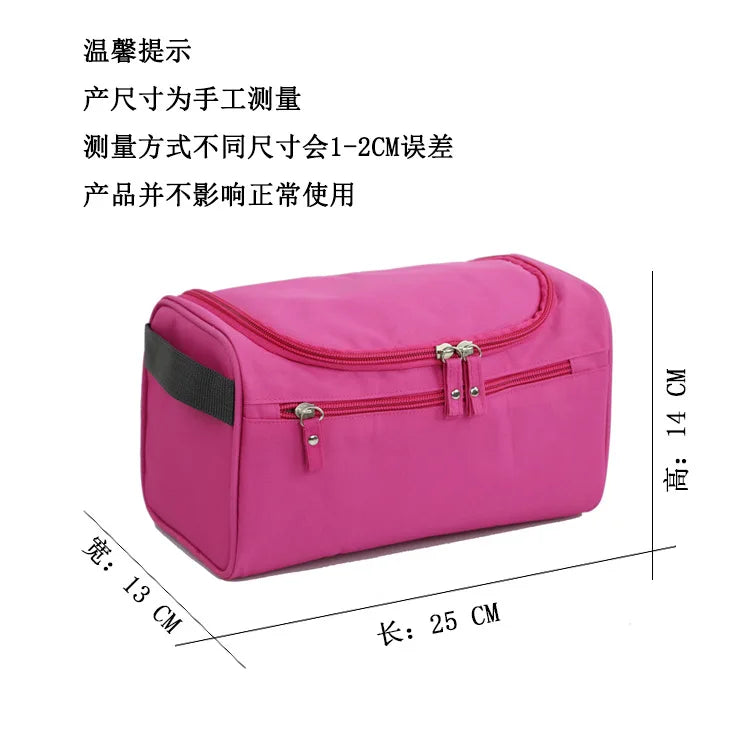 Men Luxury Toiletry Bag Travel Organizer With Hanging Hook - Smarsty