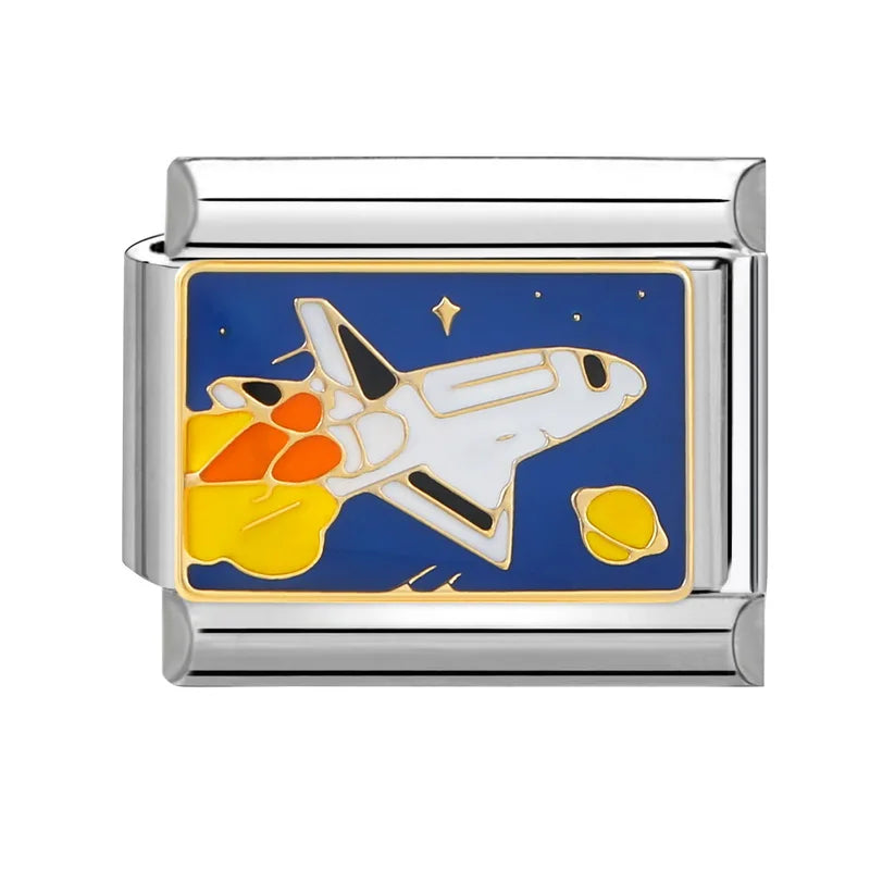 Italian Stainless Steel Charm Links For 9mm Bracelets - Smarsty