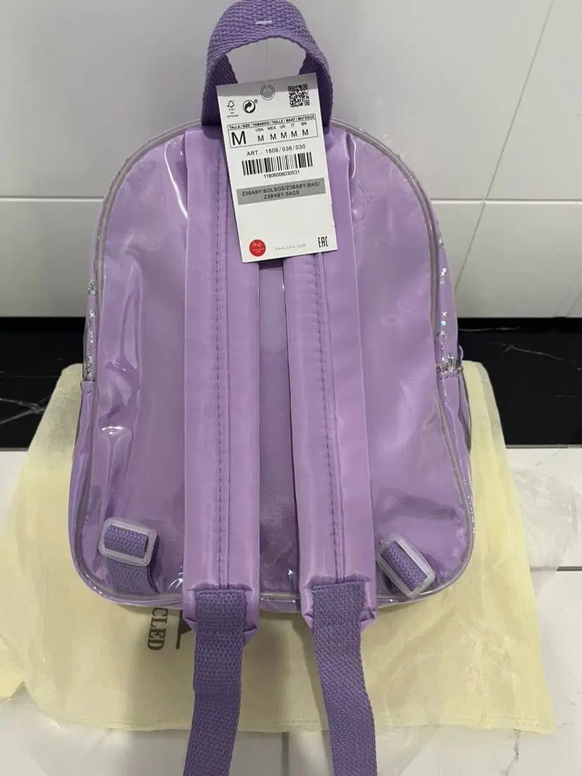 Disney Sequined Kids Backpack Stitched Kindergarten Bag - Smarsty