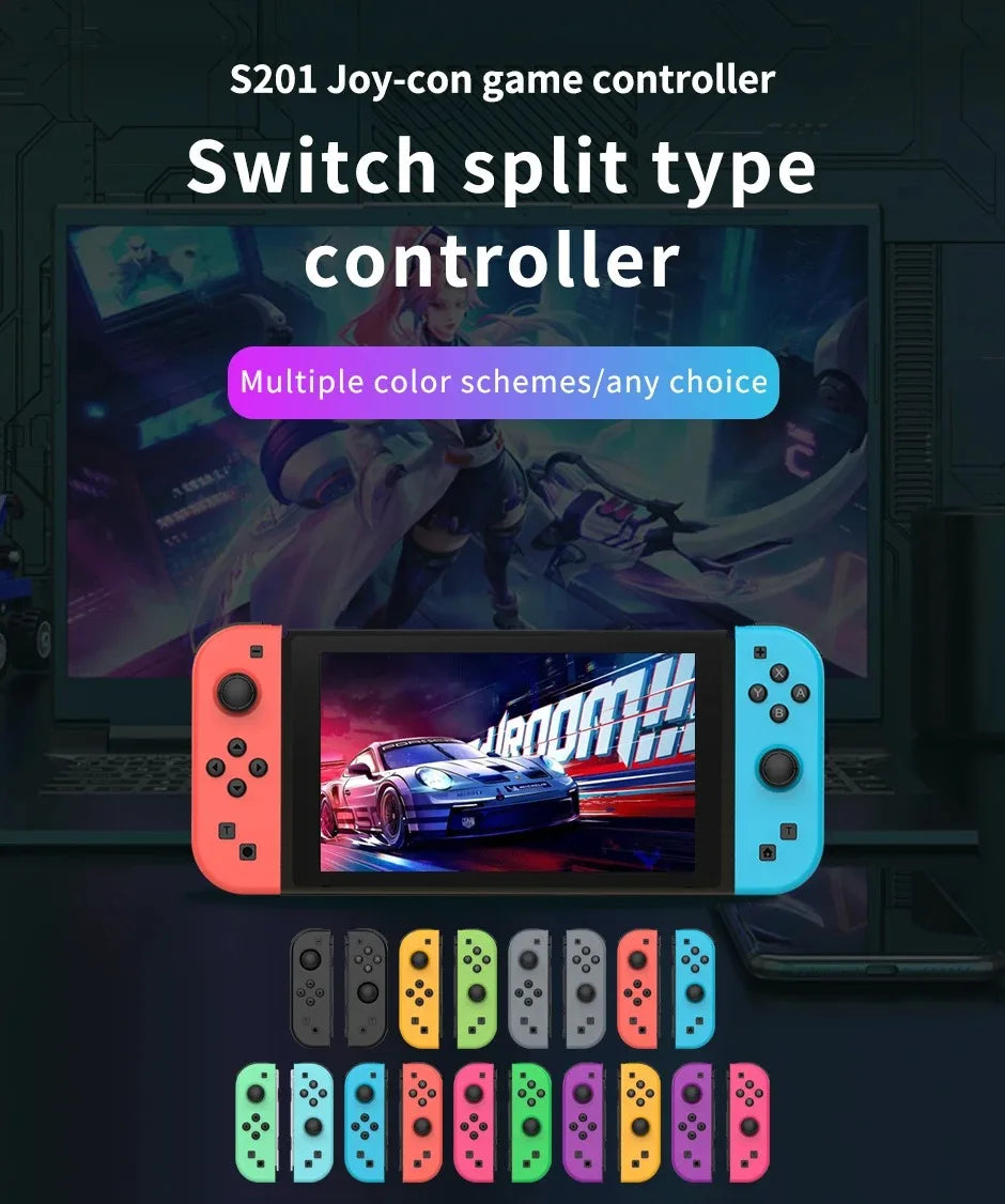 Wireless Gamepad Controller for Switch and PC with Turbo Feature - Smarsty