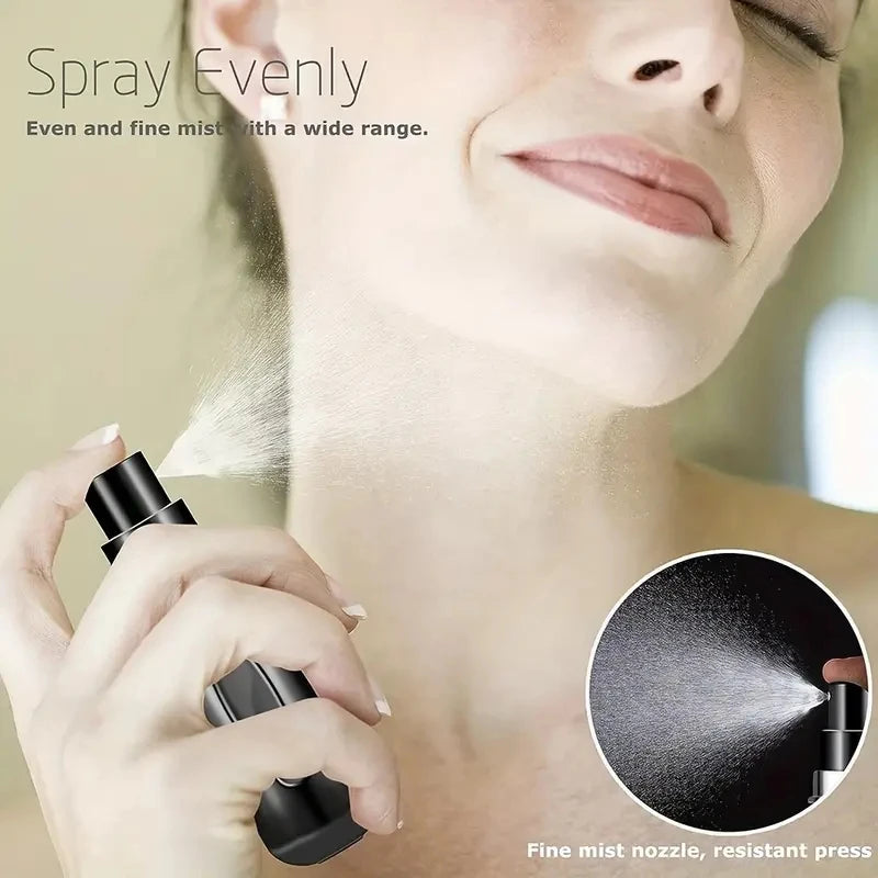 Portable Mini Travel High-end Perfume Bottle Base Refill Bottle Straight Charging Small Sample Perfume Aluminum Material - Smarsty