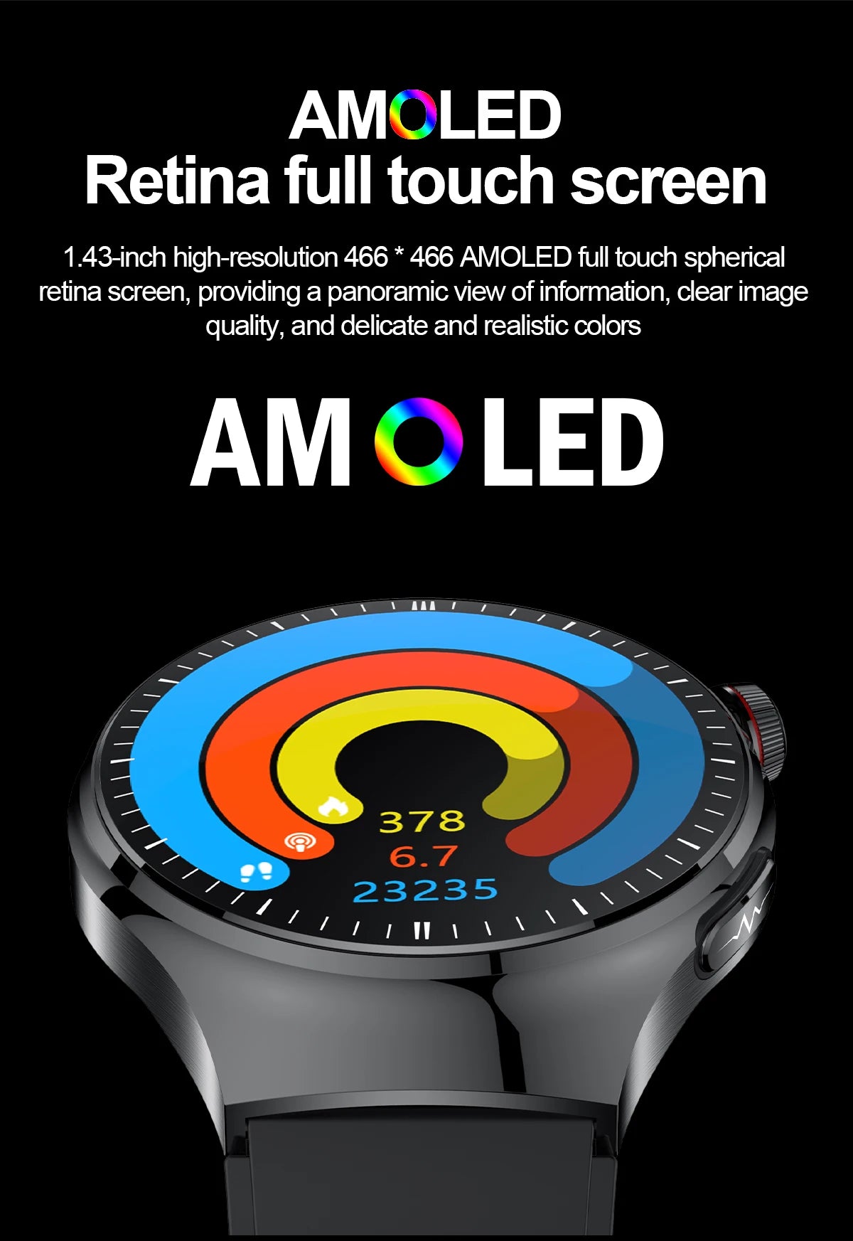 2025 Smart Health Watch with Blood Oxygen and ECG - Smarsty