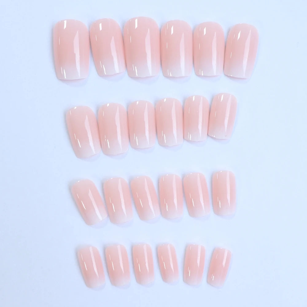 Glossy Pink Press On Nails Set for Elegant Style - Smarsty