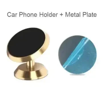 360 Degree Rotation Magnetic Car Phone Holder for iPhone - Smarsty
