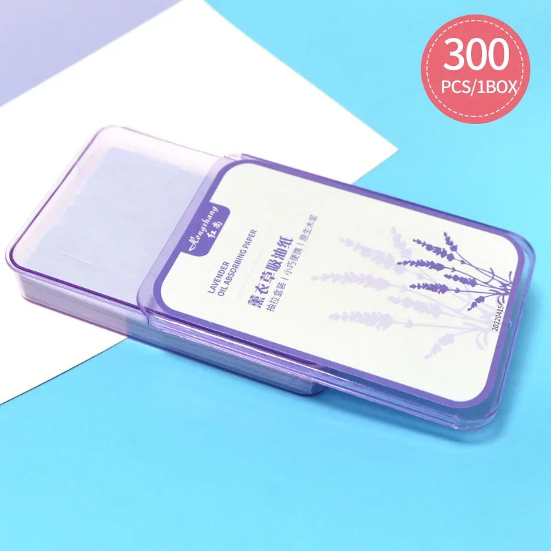 300 Pcs Oil Control Face Blotting Sheets for Clear Skin - Smarsty