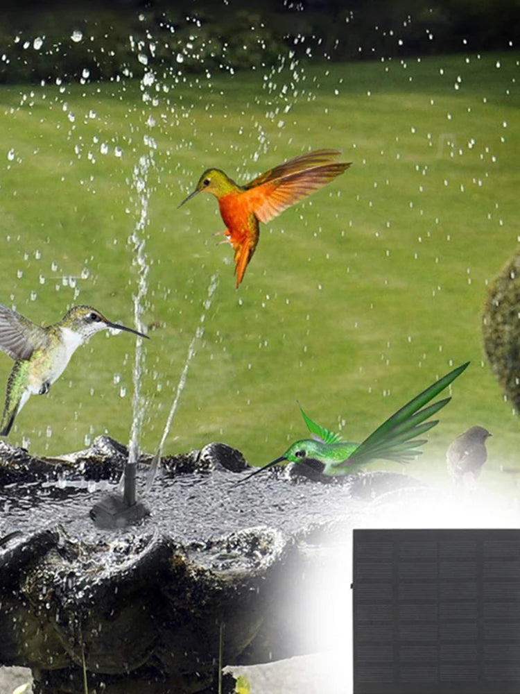Solar Fountain Pump Kit With Versatile Individual Panels - Smarsty