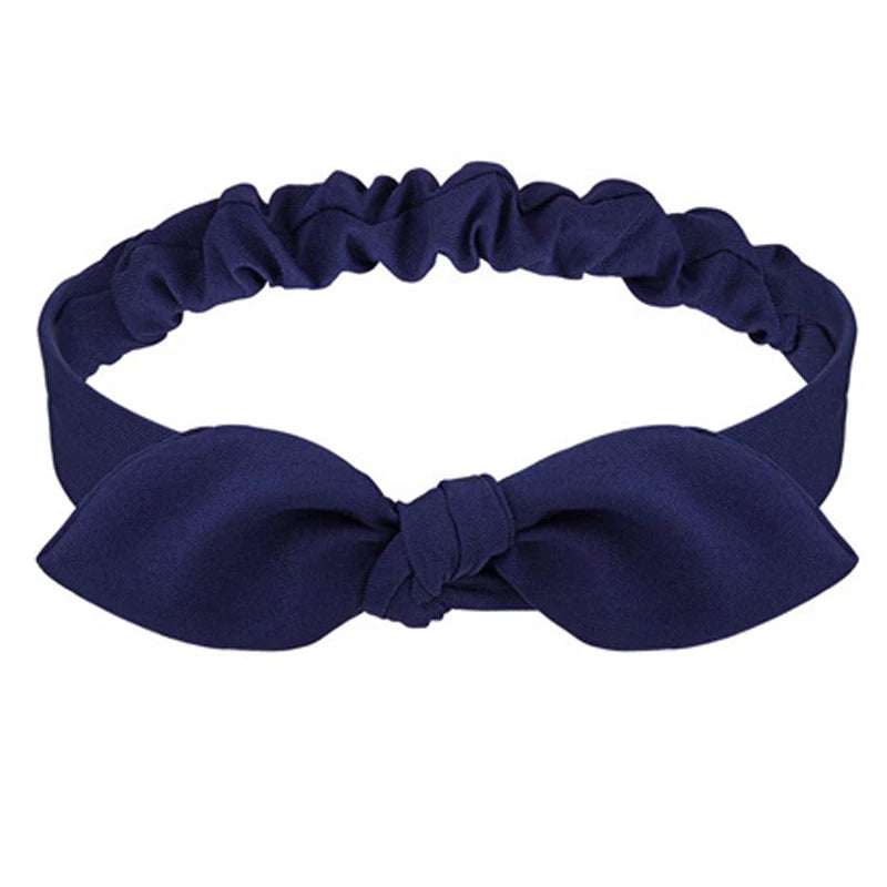 Boho Soft Elastic Headband For Women Vintage Cross Knot - Smarsty
