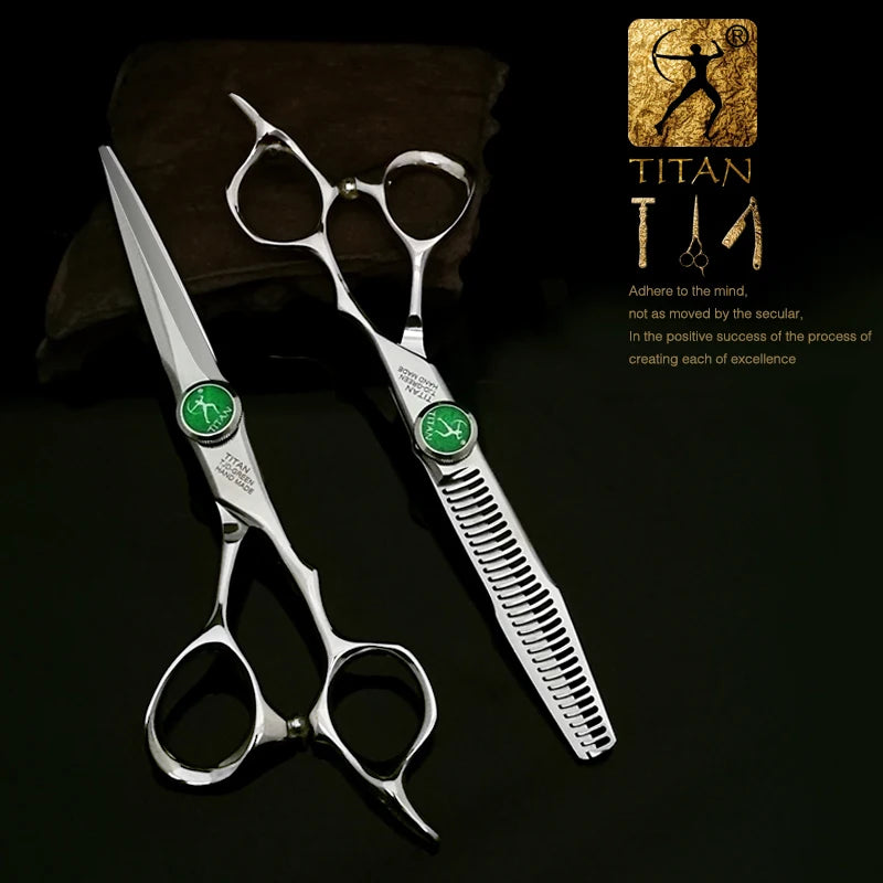 Titan 6 Inch Professional Hairdressing Scissors for Precision Cutting - Smarsty