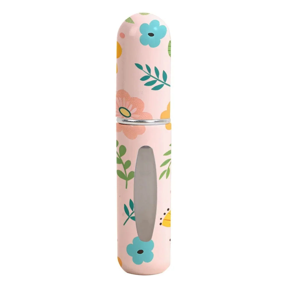 Portable 5ml Refillable Spray Bottle with Elegant Design - Smarsty