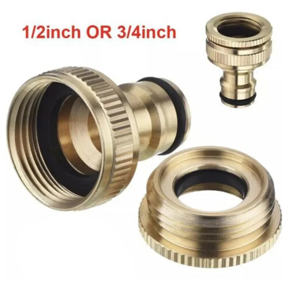 Brass Hose Tap Connector for Durable Watering Solutions - Smarsty