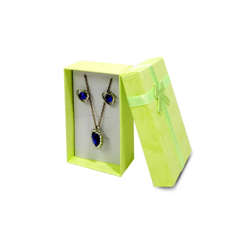 High Quality Paper Ring Necklace Set in Gift Box - Smarsty