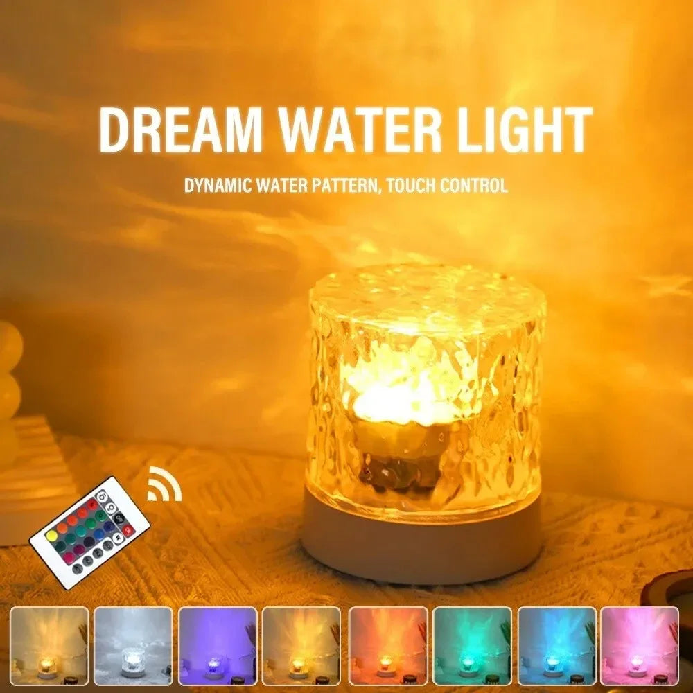 Ocean Wave Projector Lamp With 16 Color Options - Smarsty