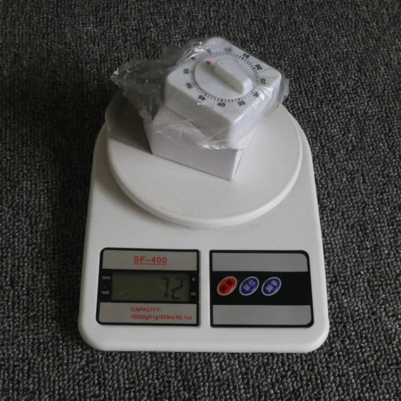 Kitchen Square Timer 60 Minutes Analog Timer Reminder For Kitchen crisp Square Timer Kitchen 60 Minutes Analog Timer by Smarsty