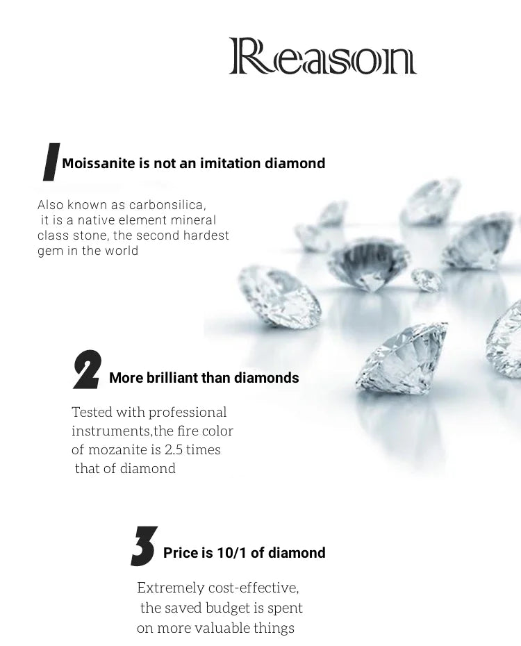 1 CT D Color Moissanite Stud Earrings Sparkling 925 Silver - Smarsty