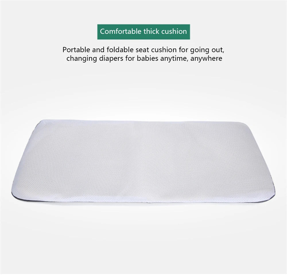 Folding Mommy Bag Lightweight Portable Folding Crib Bed Large-capacity Baby Backpack Female Mommy Outting Bag Mummy Bag by Smarsty