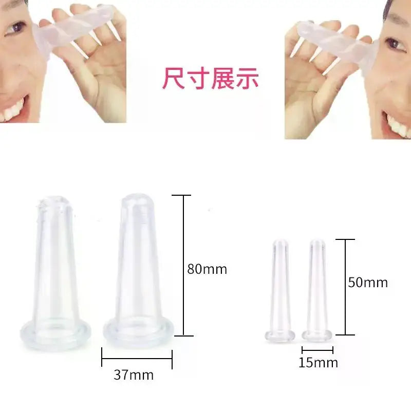 Silicone Vacuum Cupping Massage Jars for Anti Cellulite - Smarsty