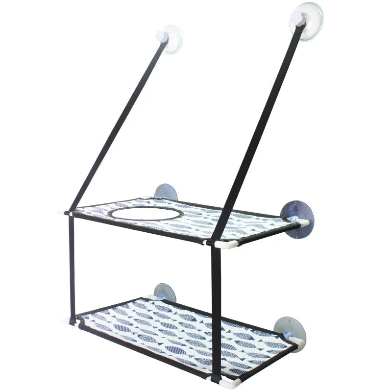 Cat Hammock Window Bed for Sunny Relaxation - Smarsty