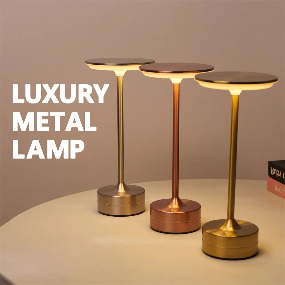 Portable Dimming LED Desk Lamp with USB Charging - Smarsty