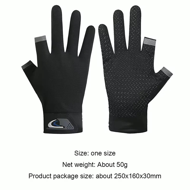 Breathable Summer Fishing Gloves Touchscreen Compatible - Smarsty