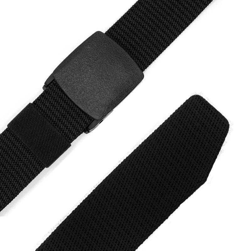 Durable Casual Canvas Belt With Easy Adjust Buckle - Smarsty