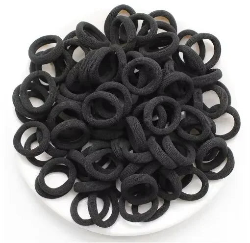 300pcs Girls Colorful Elastic Hair Bands Soft Bulk Pack - Smarsty